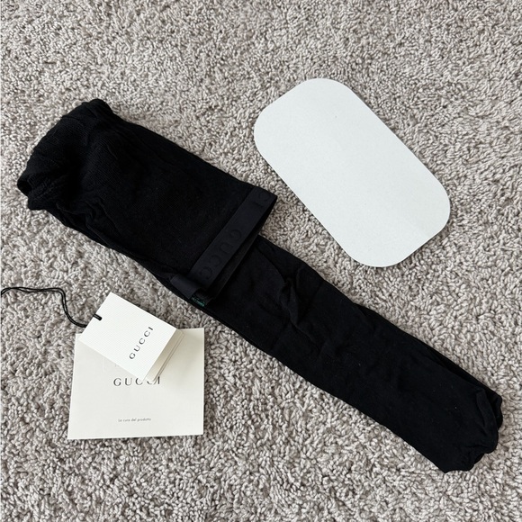 Gucci Black interlocking GG tights - Picture 7 of 8